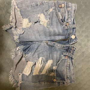 Jean shorts size x small